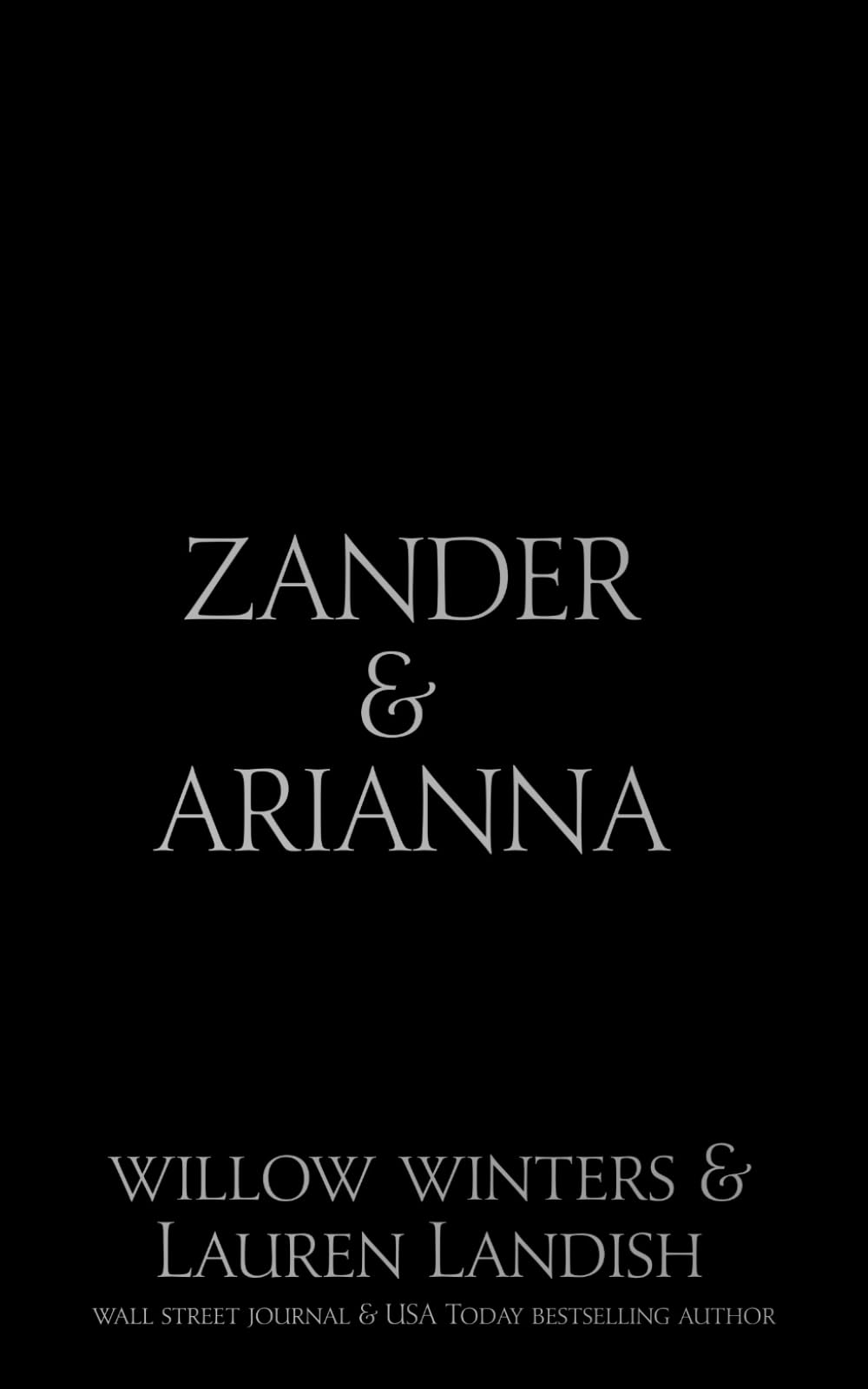 Zander & Arianna: Black Mask Edition (Black Mask Editions)