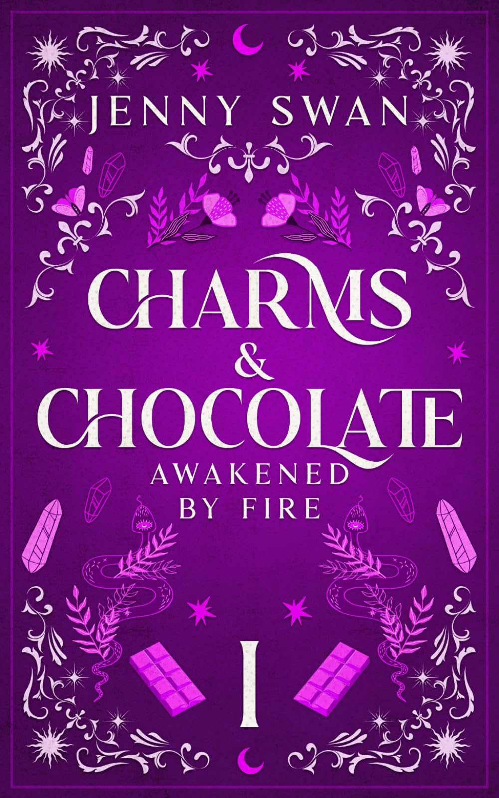 Charms & Chocolate - Awakened by Fire: Paranormal Women's Fiction Witch Series (Witches World-Folds Saga)