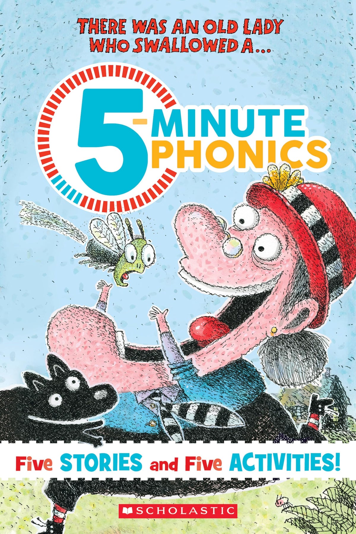 There Was an Old Lady: 5-Minute Phonics