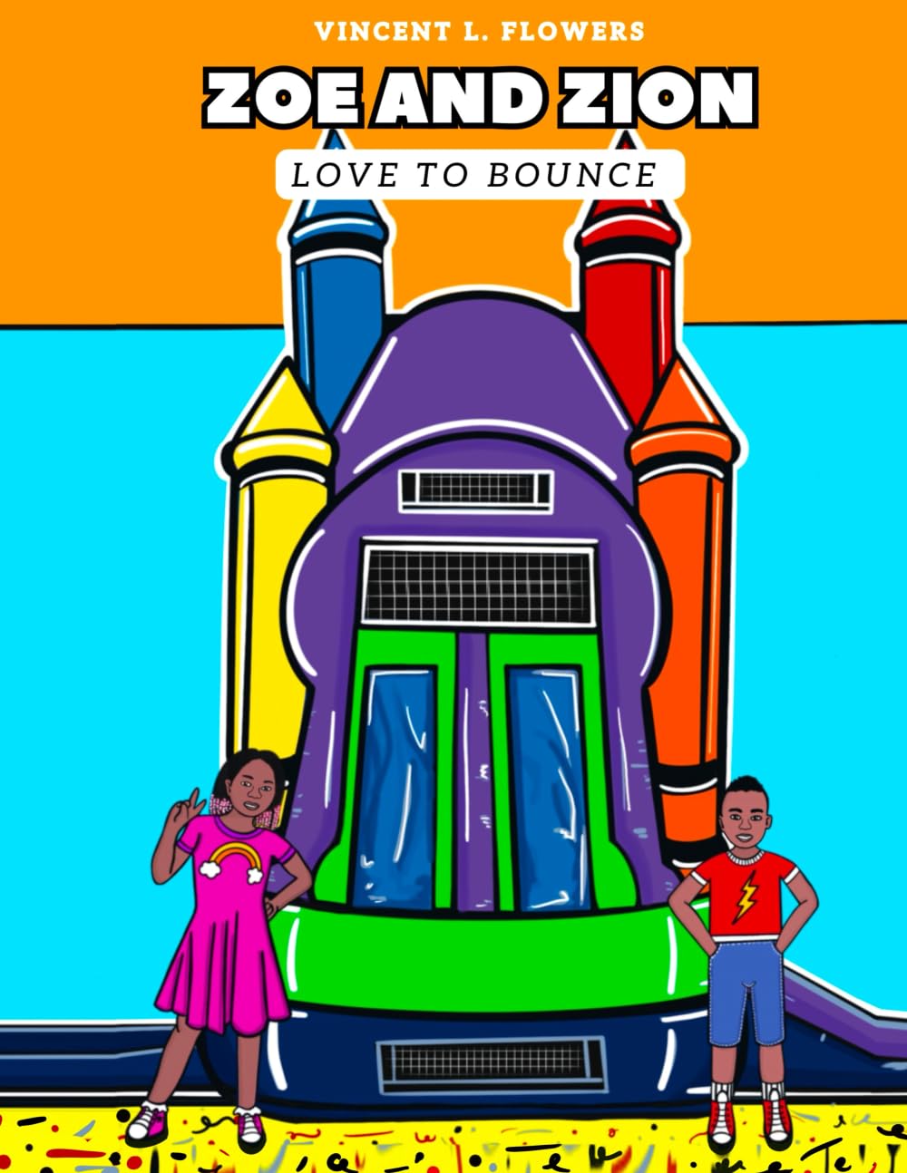 Zoe and Zion Love to Bounce (Zoe and Zion Love Series)
