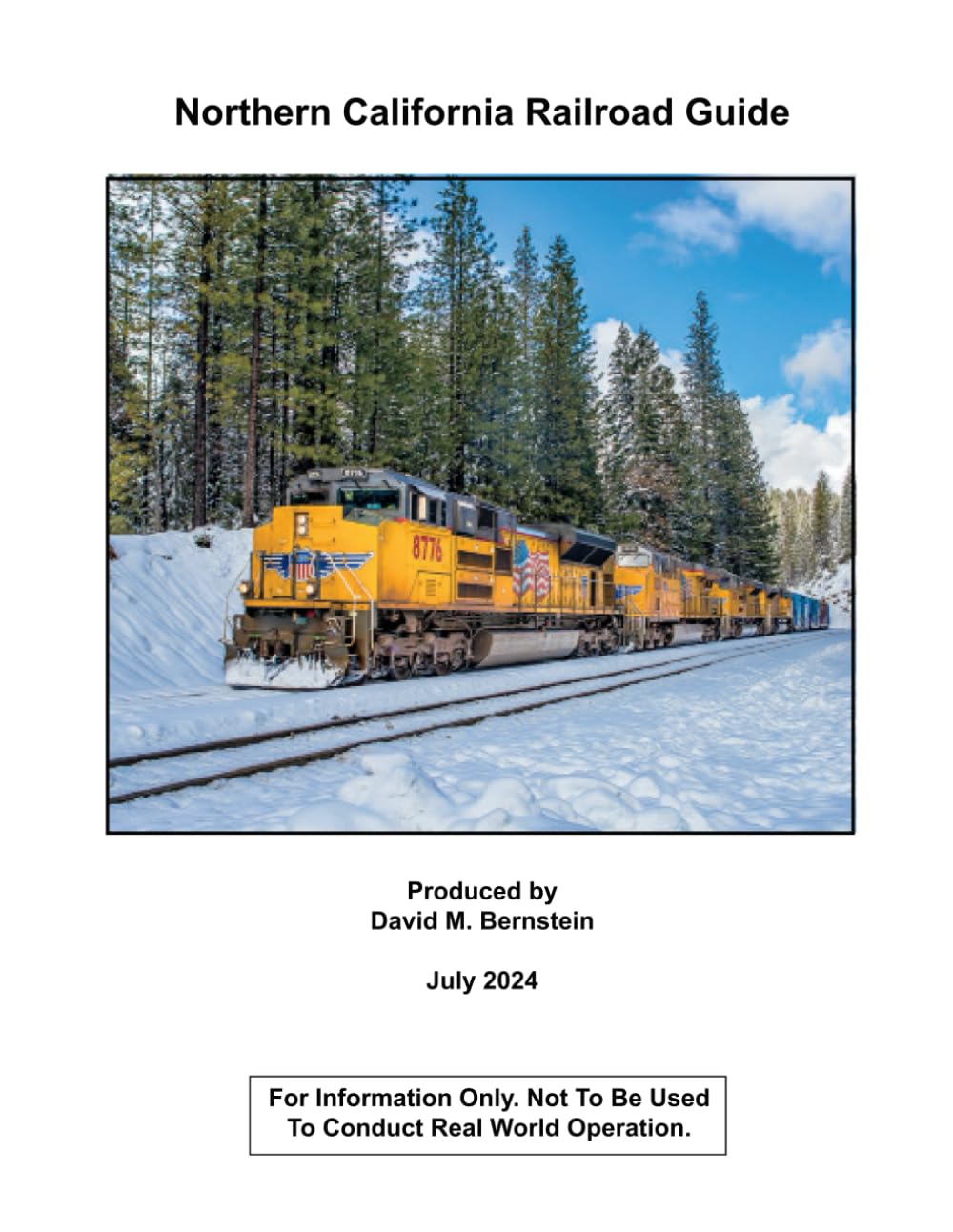 Northern California Railroad Guide (King Street Press Railfan Guides) - 891