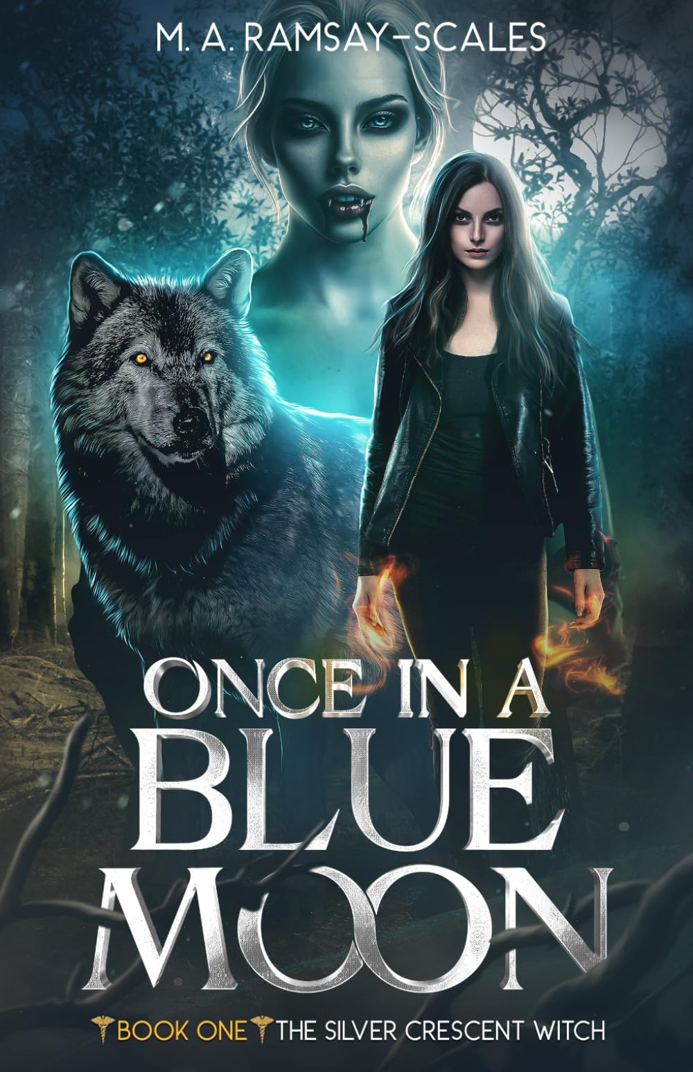 Once In A Blue Moon: Book One: The Silver Crescent Witch - 1295