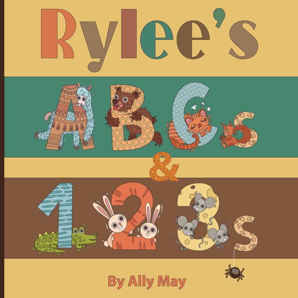 Rylee's ABCs and 123s: Adorable Animal Alphabet and Numbers is a perfect gift for baby showers and birthdays.