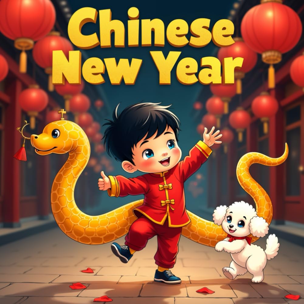 Celebrating Chinese New Year: A Kid's Adventure story book, the Lunar New Year Celebration History and Learning about Chinese Traditions - 1834