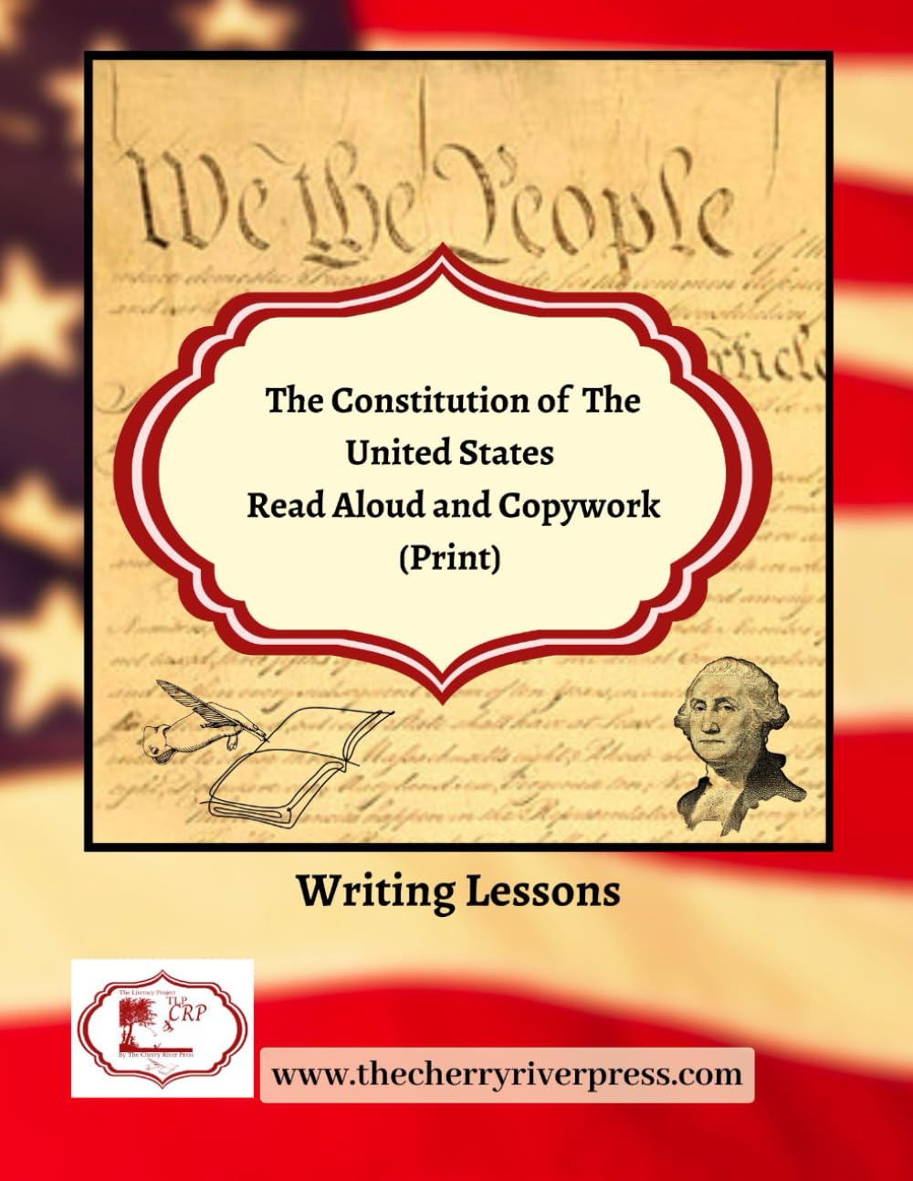 The United States Constitution Read aloud and Copywork (Print) - 5891