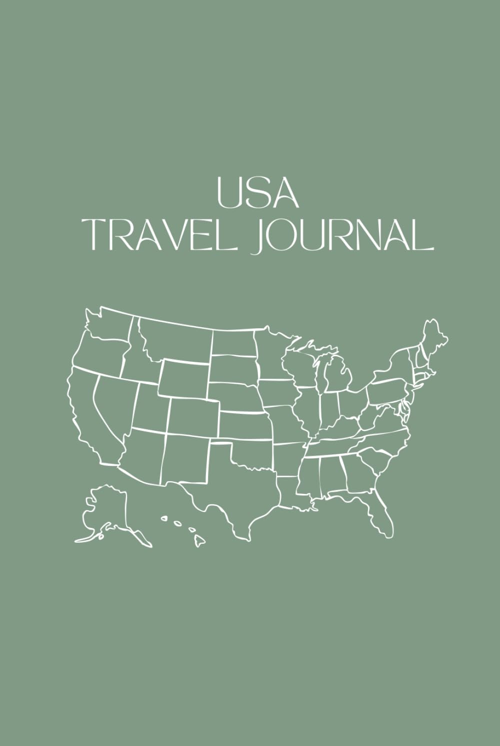 USA Travel Journal: Small Original Cover - 9855