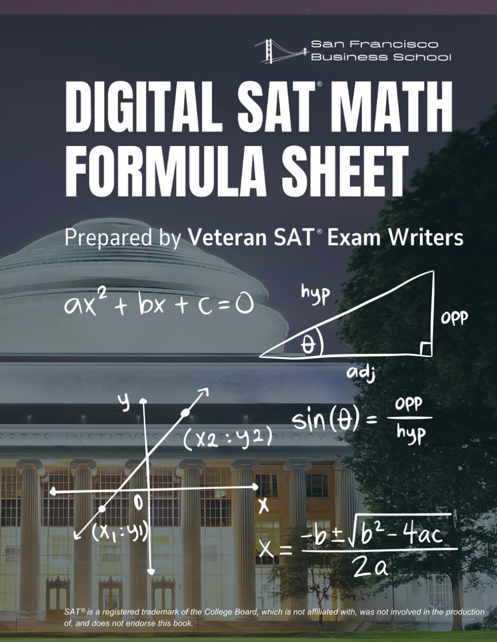 Digital SAT Math Formula Sheet: Access all the essential formulas in one place, designed to help you study smarter and ace the math section! - 5200