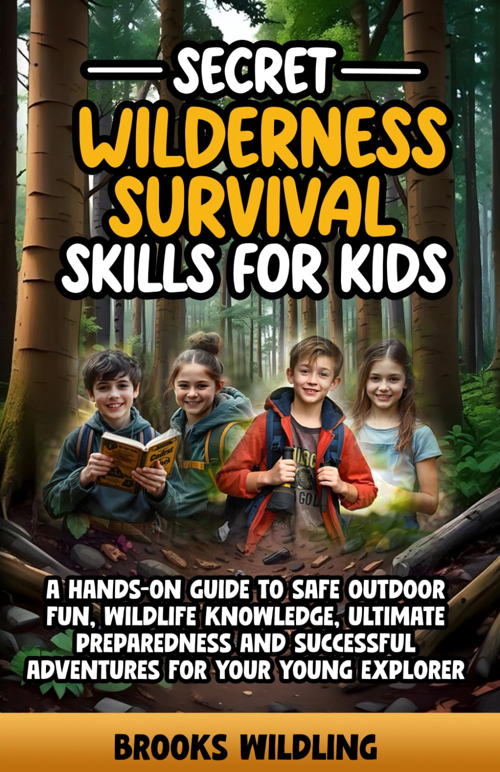 Secret Wilderness Survival Skills for Kids: A hands on guide to safe outdoor fun, wildlife knowledge, ultimate preparedness and successful adventures for your young explorer