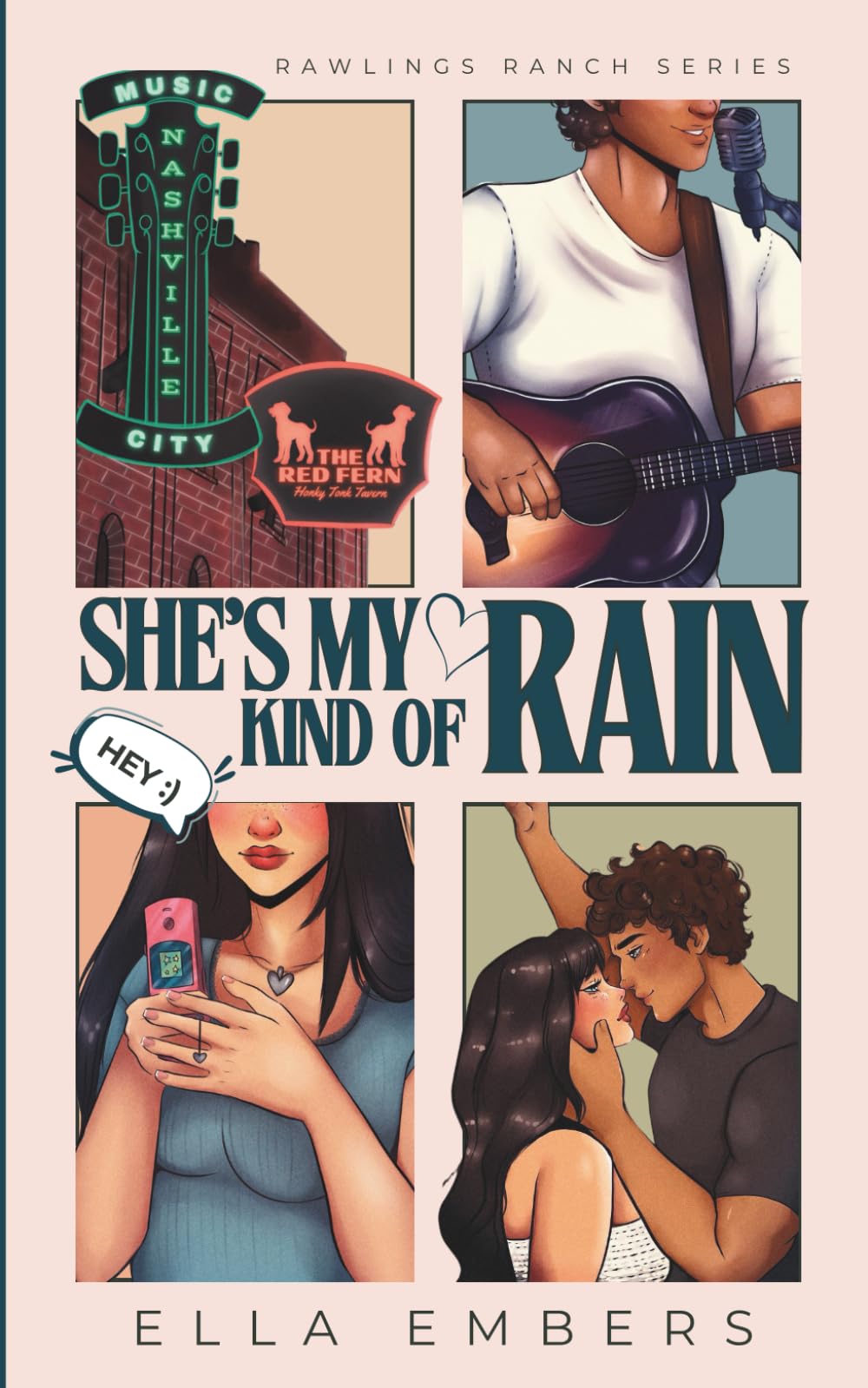 She's My Kind Of Rain: A Small Town, Country Singer, He Falls First Romance (Rawlings Ranch Series) - 8488