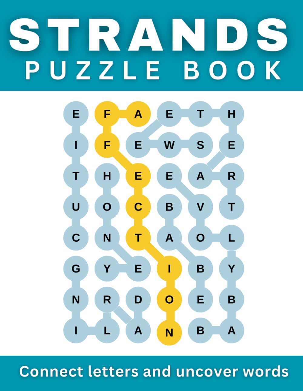 Strands puzzle book: Connect letters and uncover words - 871