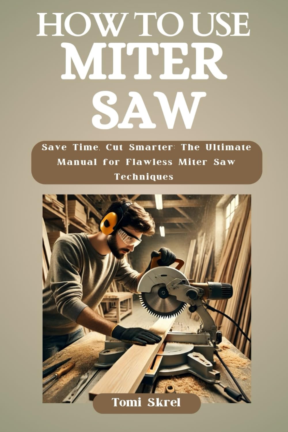HOW TO USE MITER SAW: Save Time, Cut Smarter: The Ultimate Manual for Flawless Miter Saw Techniques - 1551