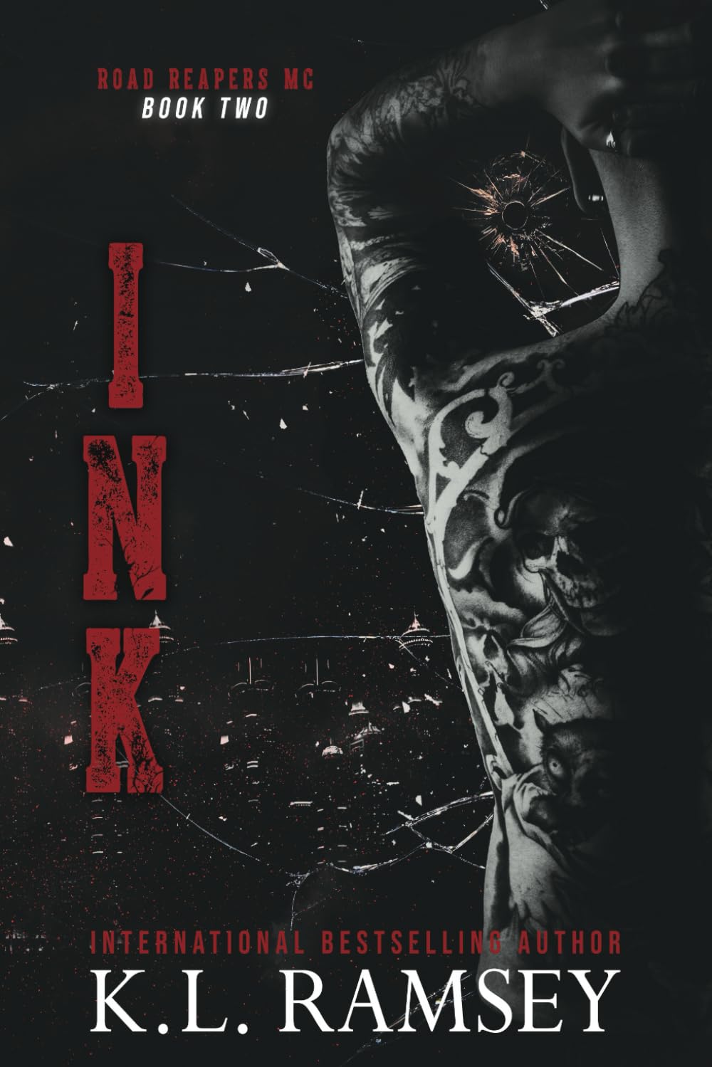 Ink: MC, Biker Romance, Damsel in Distress, Alpha hole, Tattoo Artist, Insta Love (Road Reapers MC)