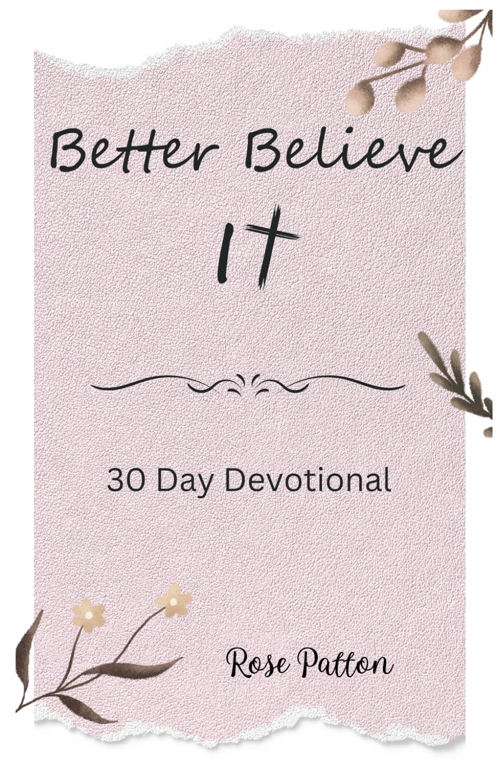 Better Believe It - 1933