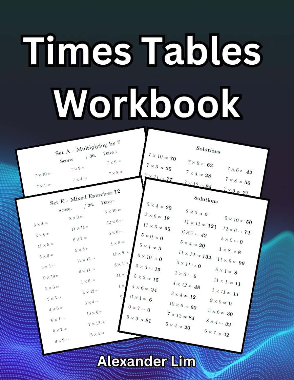 Times Tables Workbook: 2400+ Questions - Answers Included - 4270