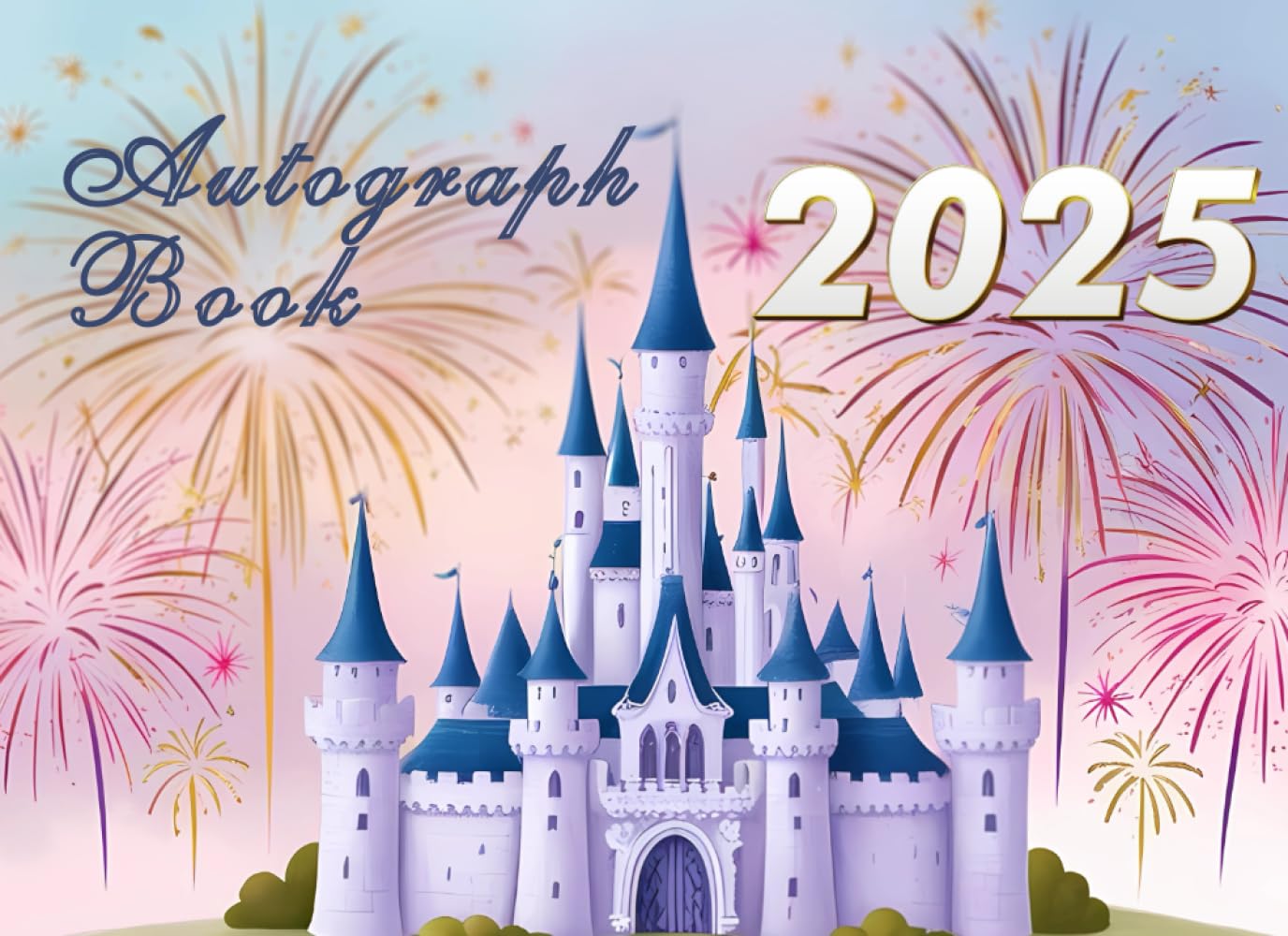 Castle Autograph Book for Girls: Capture Magical Memories, Photos and Signatures with Princesses and Characters from Theme Park Adventures (Autograph Book for Kids) - 8577