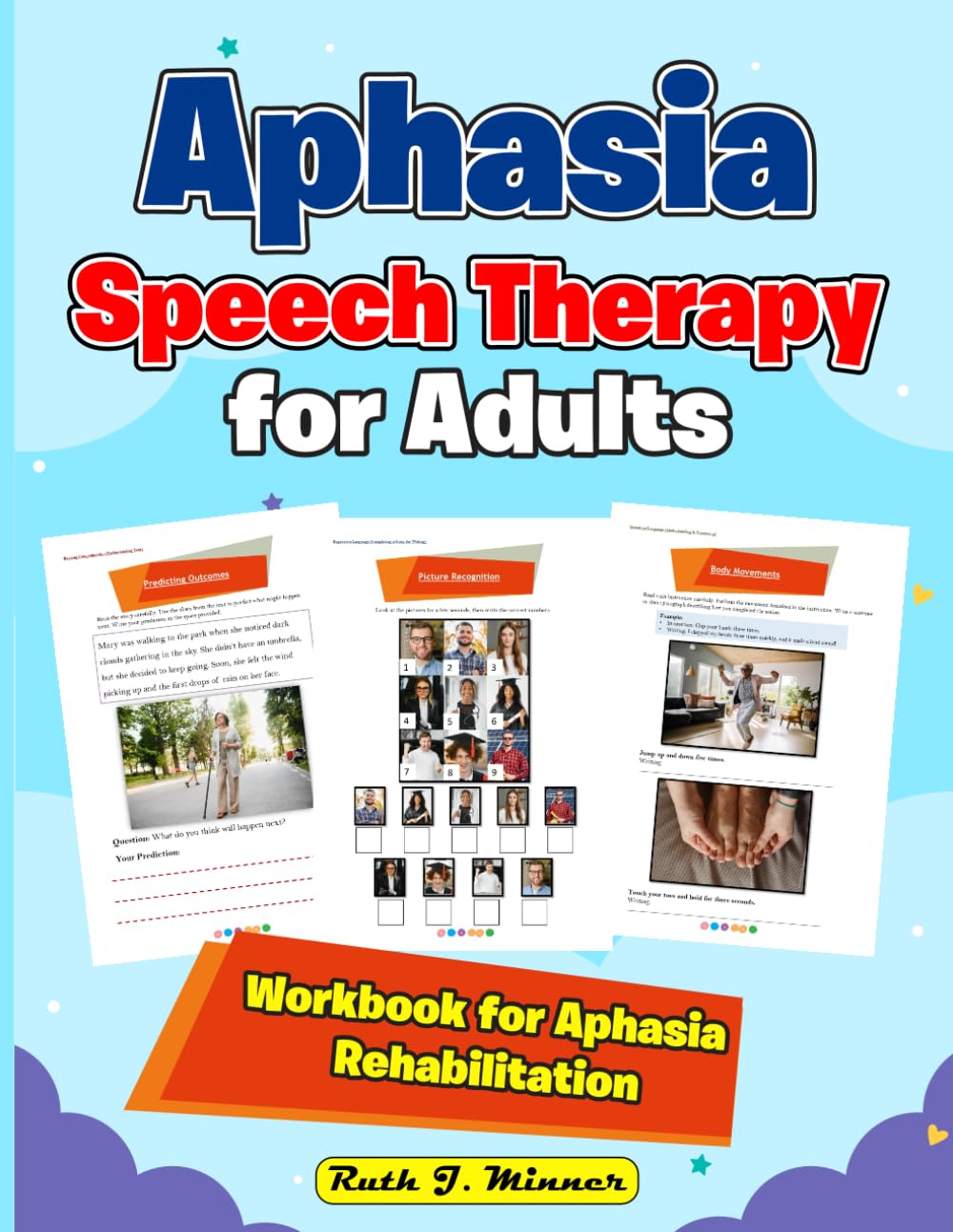 Aphasia Speech Therapy for Adults. Workbook for Aphasia Rehabilitation. - 1205