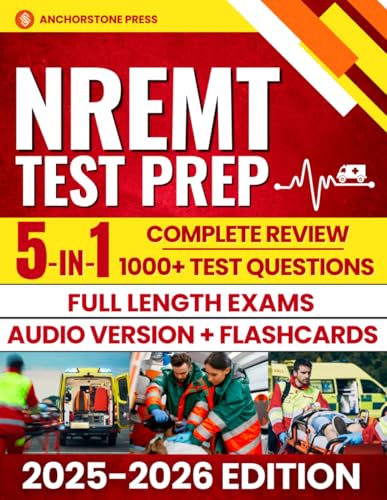 NREMT Test Prep: A 2-Week Study Protocol to Confidently Pass the Exam on Your First Try and Jumpstart Your EMT Career | Comprehensive Review & Targeted Practice with Hands-On Scenarios and Exam Mocks - 5328