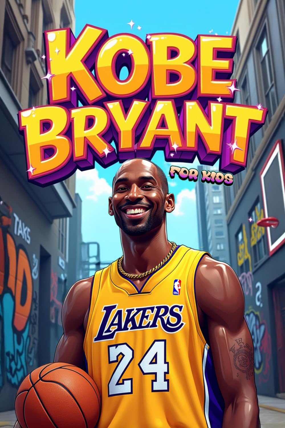 Kobe Bryant for Kids: A Motivational Illustrated Story (Inspirtational Biography for Children) - 2859