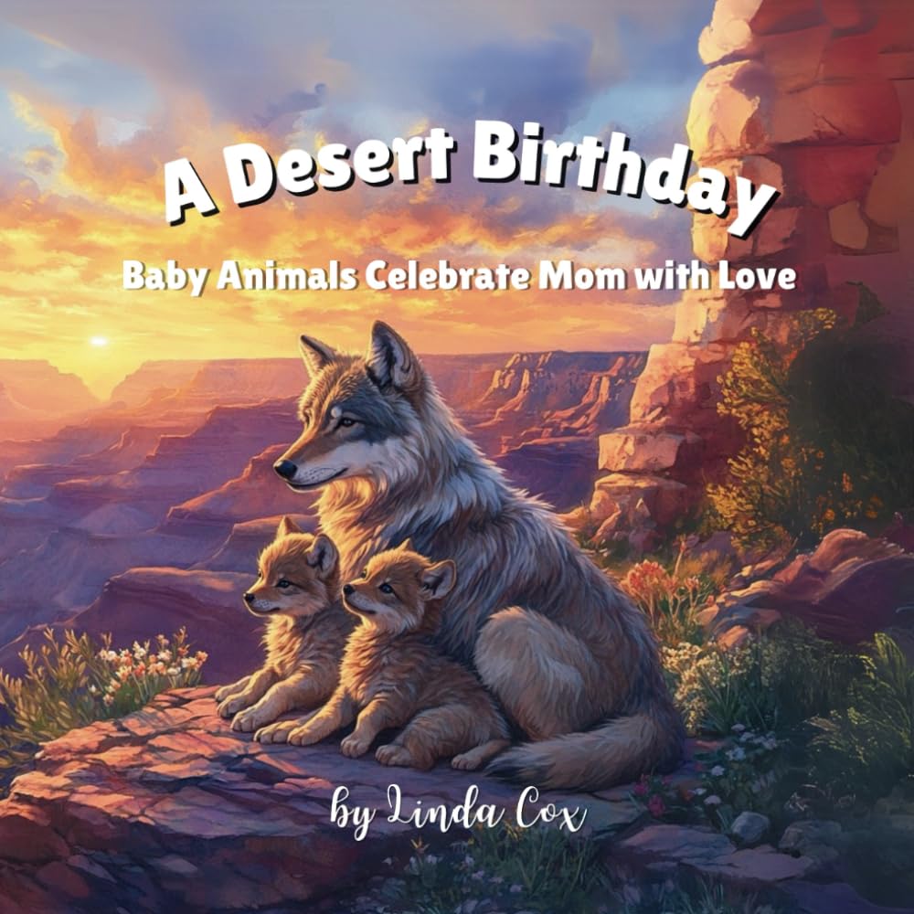 A Desert Birthday: Baby Animals Celebrate Mom with Love: A Heartwarming Children’s Book About Kindness, Sharing, and Baby Desert Animals—Featuring ... Deer, Lizards, Armadillos, Bobcats, and More! - 8037