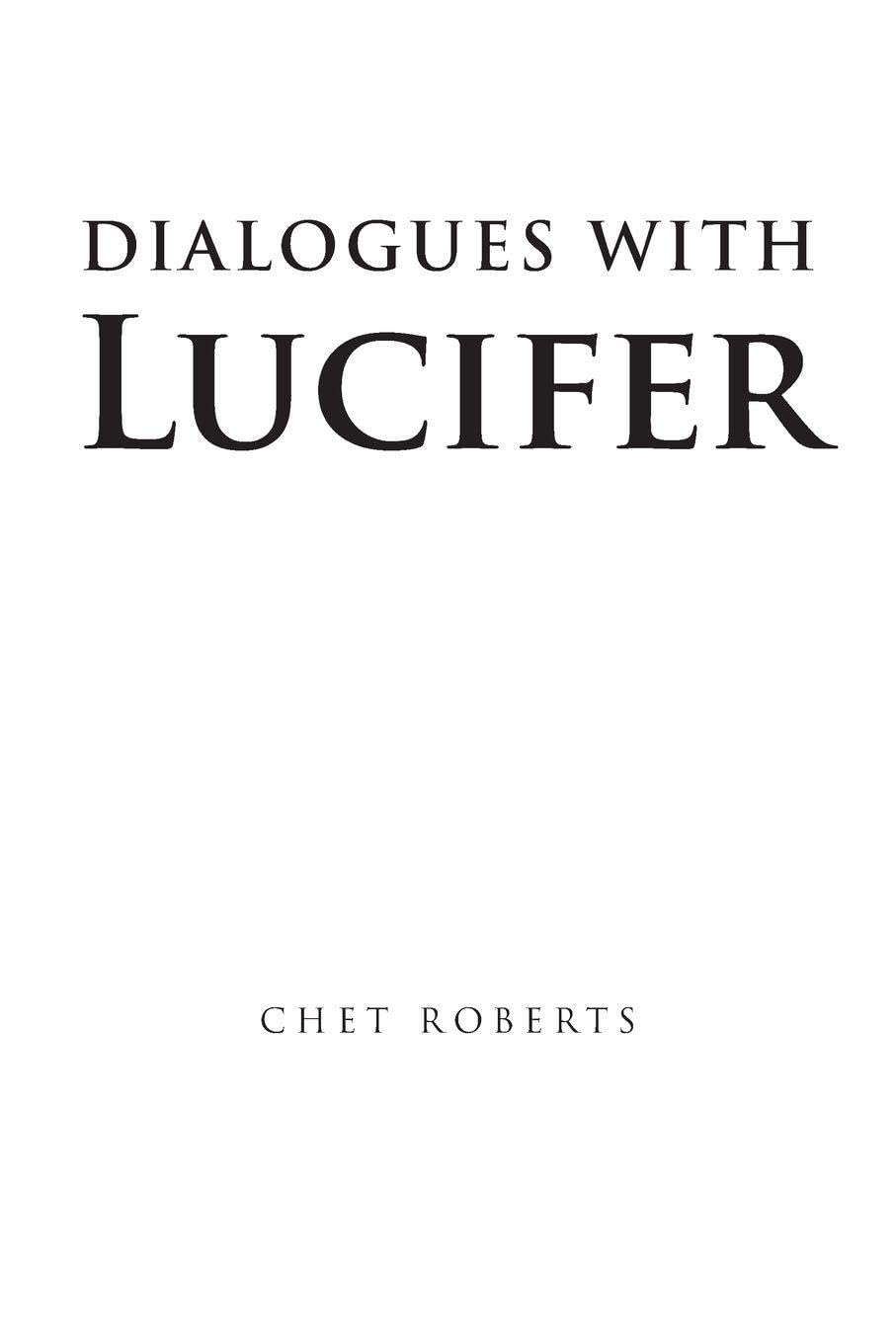 Dialogues with Lucifer