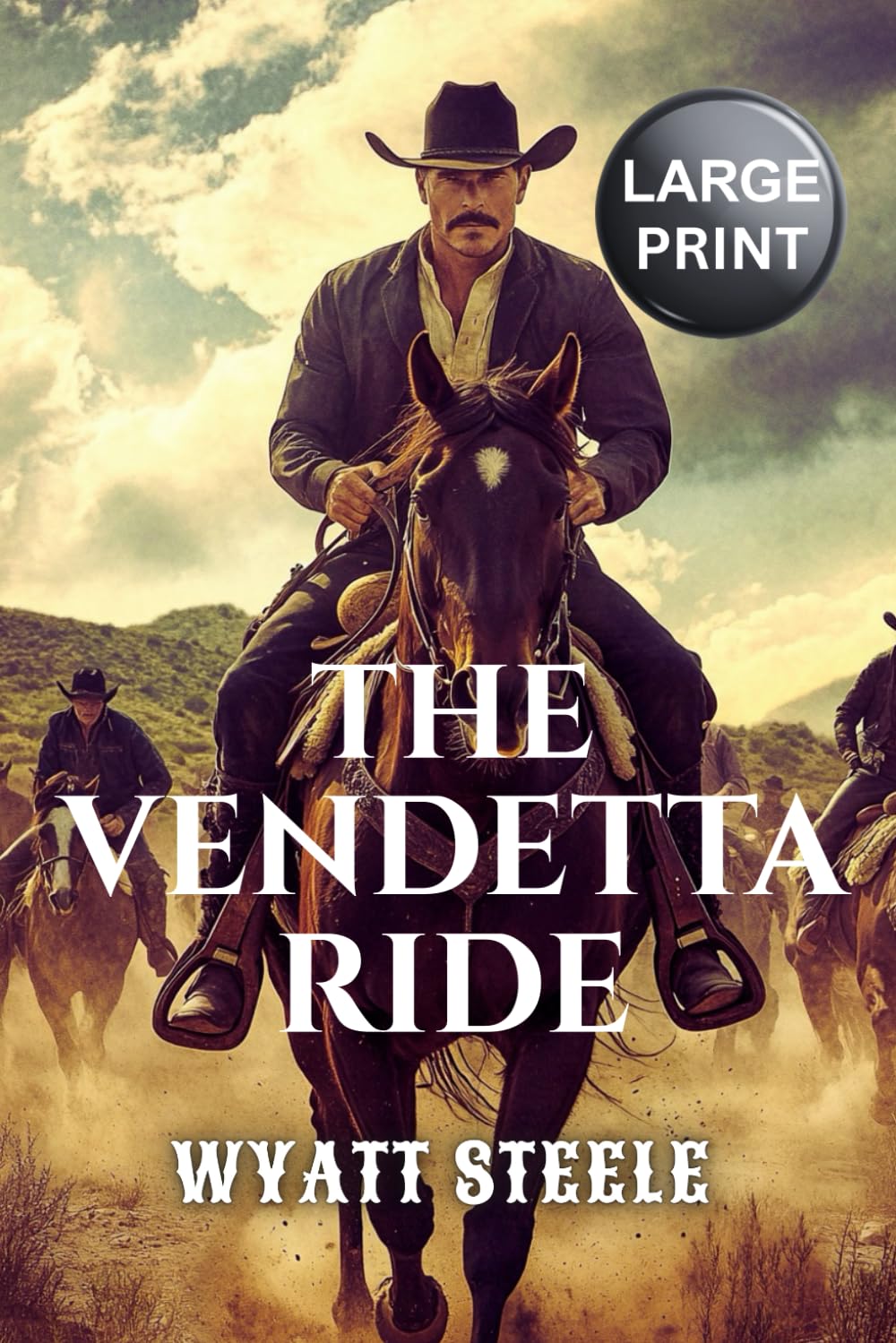 The Vendetta Ride: LARGE PRINT easy read Western for Seniors with Dementia, Alzheimer’s or memory issues - 6658