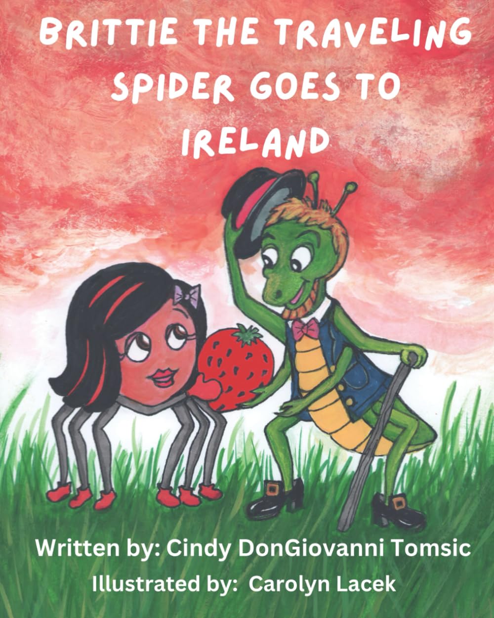 Brittie the Traveling Spider travels to Ireland