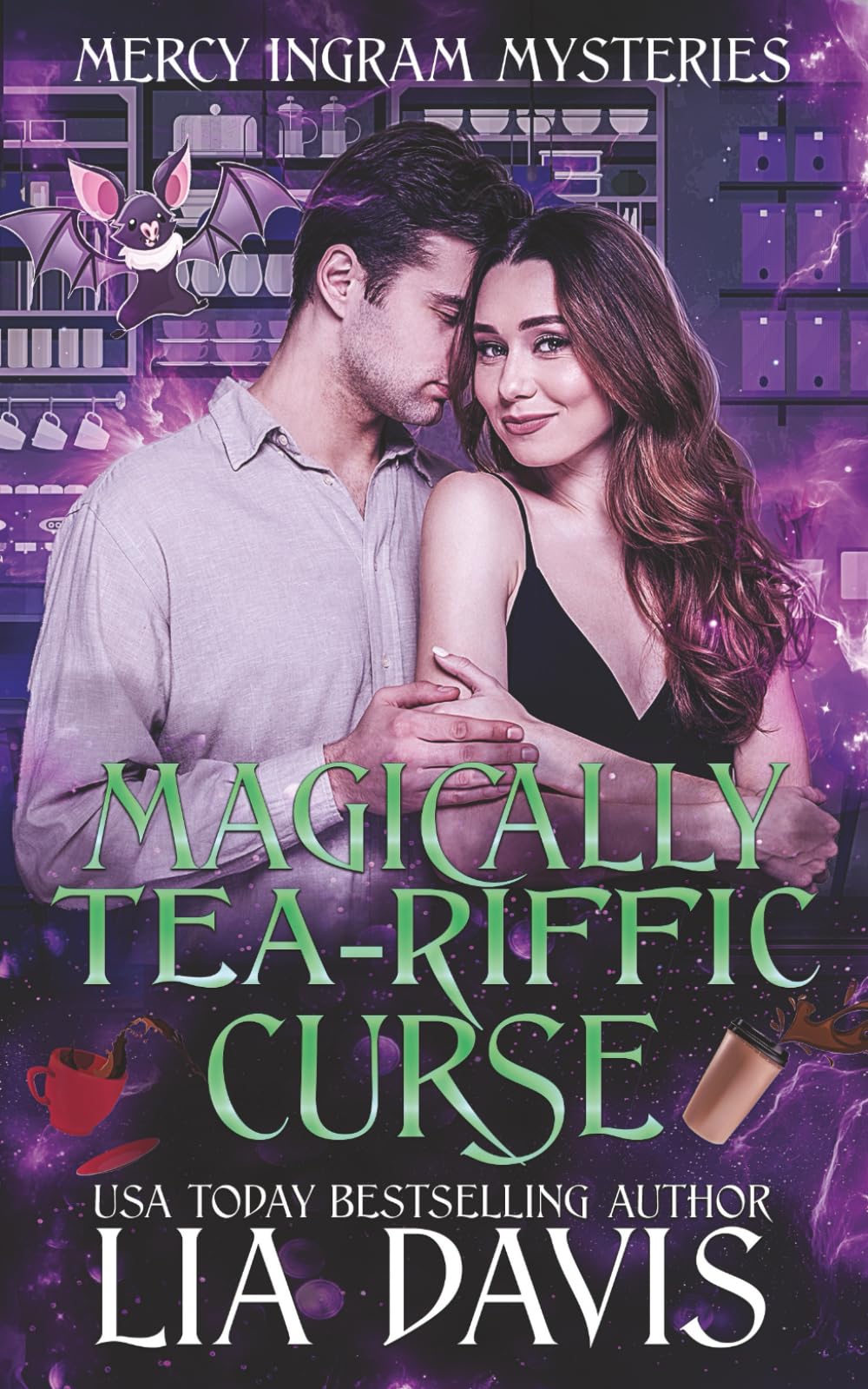 Magically Tea-Riffic Curse: A Romantic Paranormal Cozy Mystery (Mercy Ingram Mysteries)