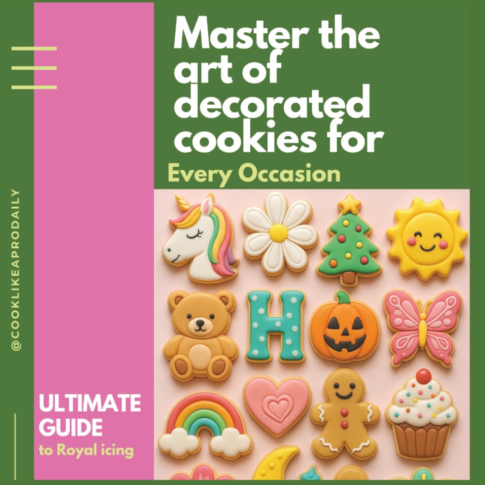 Master the Art of Decorated Cookies: The Ultimate Guide to Royal Icing for Every Occasion – Techniques, Templates & Tips for Beginners