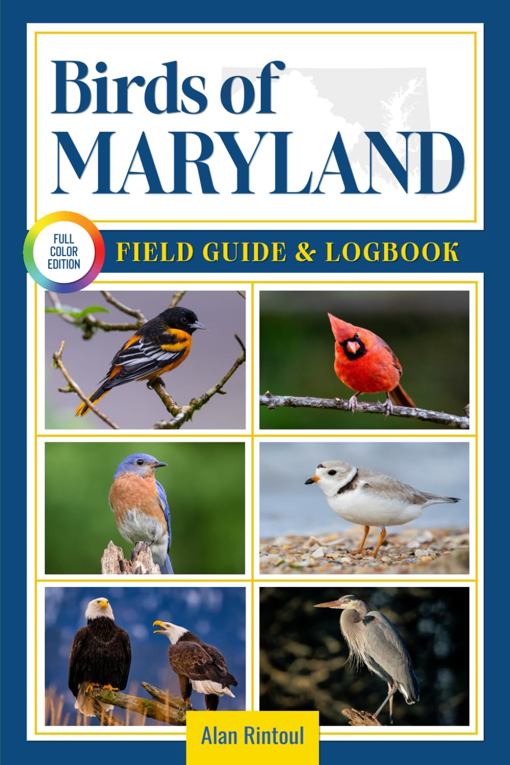 Birds of Maryland Field Guide and Logbook: An Essential Birdwatching Guide with Identification Tips for 60 Common Bird Species in Maryland - 5