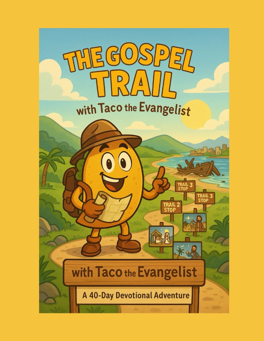Gospel Trail With Taco The Evangelist (Gospel Trail: Childrens Series)