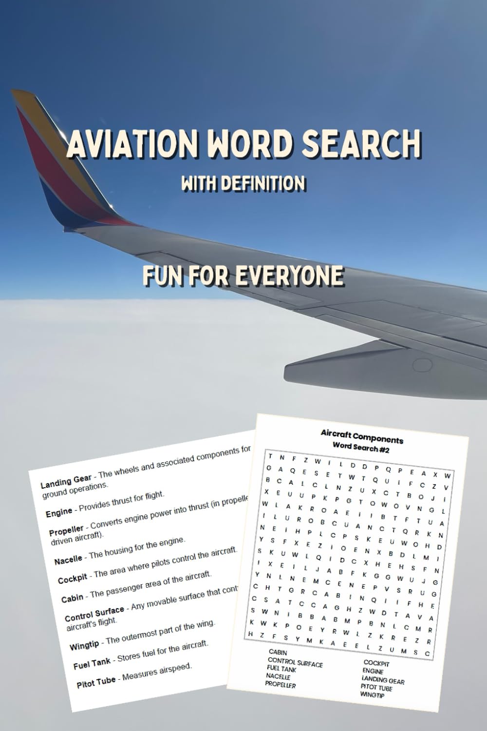 AVIATION WORD SEARCH WITH DEFINITIONS: FUN FOR EVERYONE