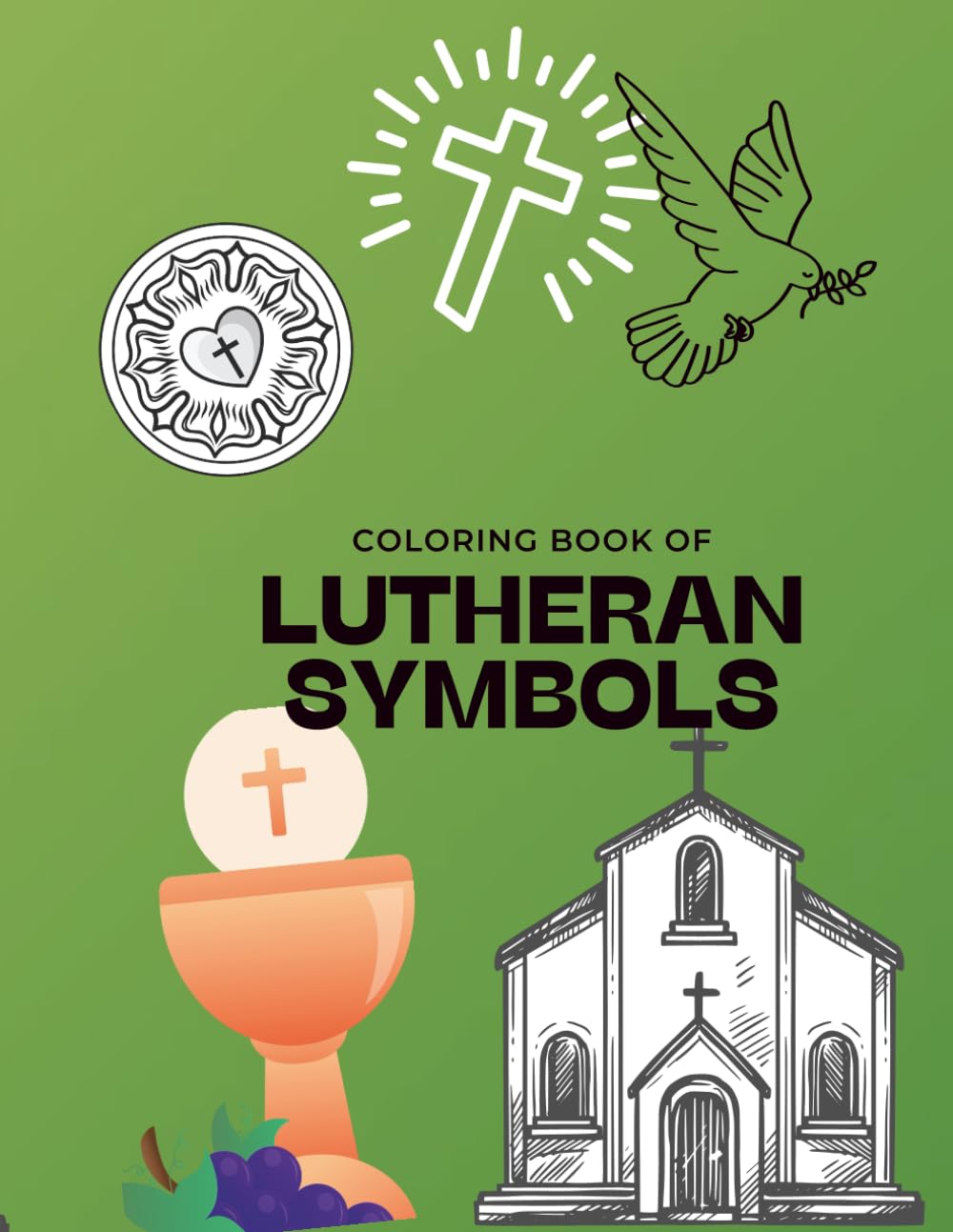 Coloring Book of Lutheran Symbols