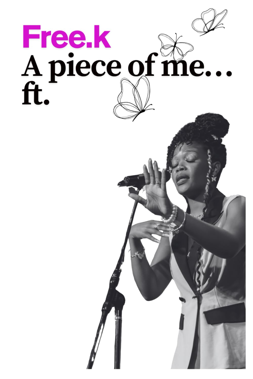 A piece of me -Free.k: Poetry chapt book