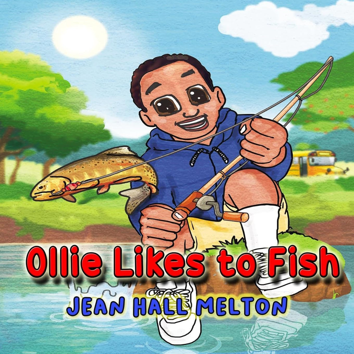 Ollie Likes To Fish
