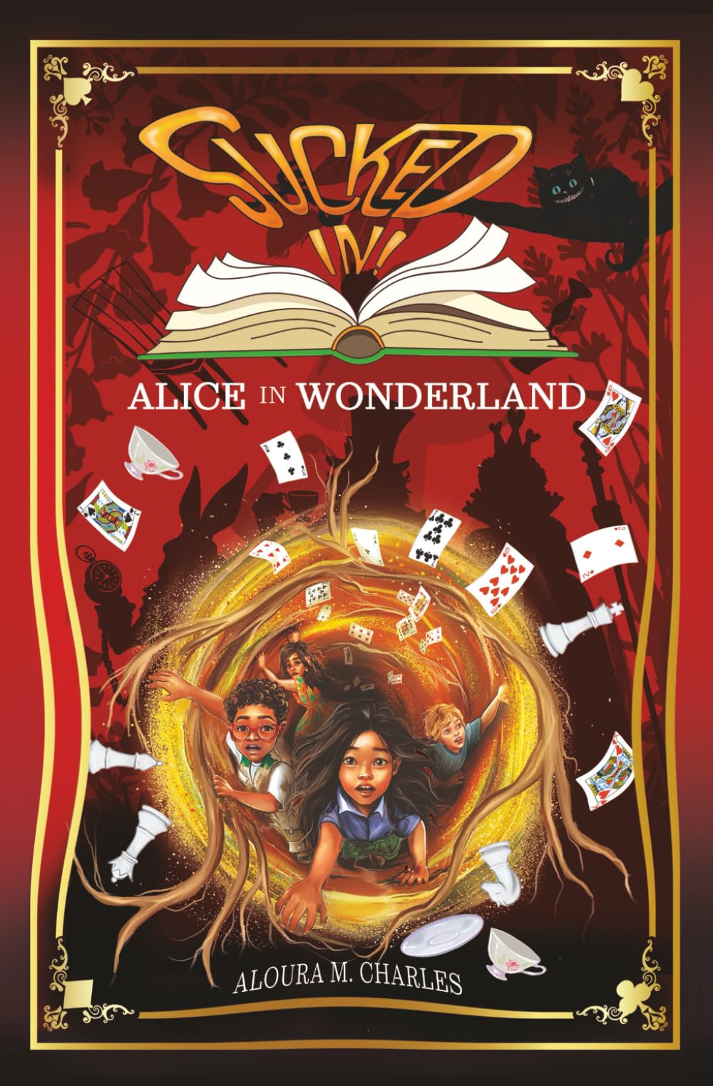 Sucked In! Alice in Wonderland (Sucked In! Adventure Book Series)