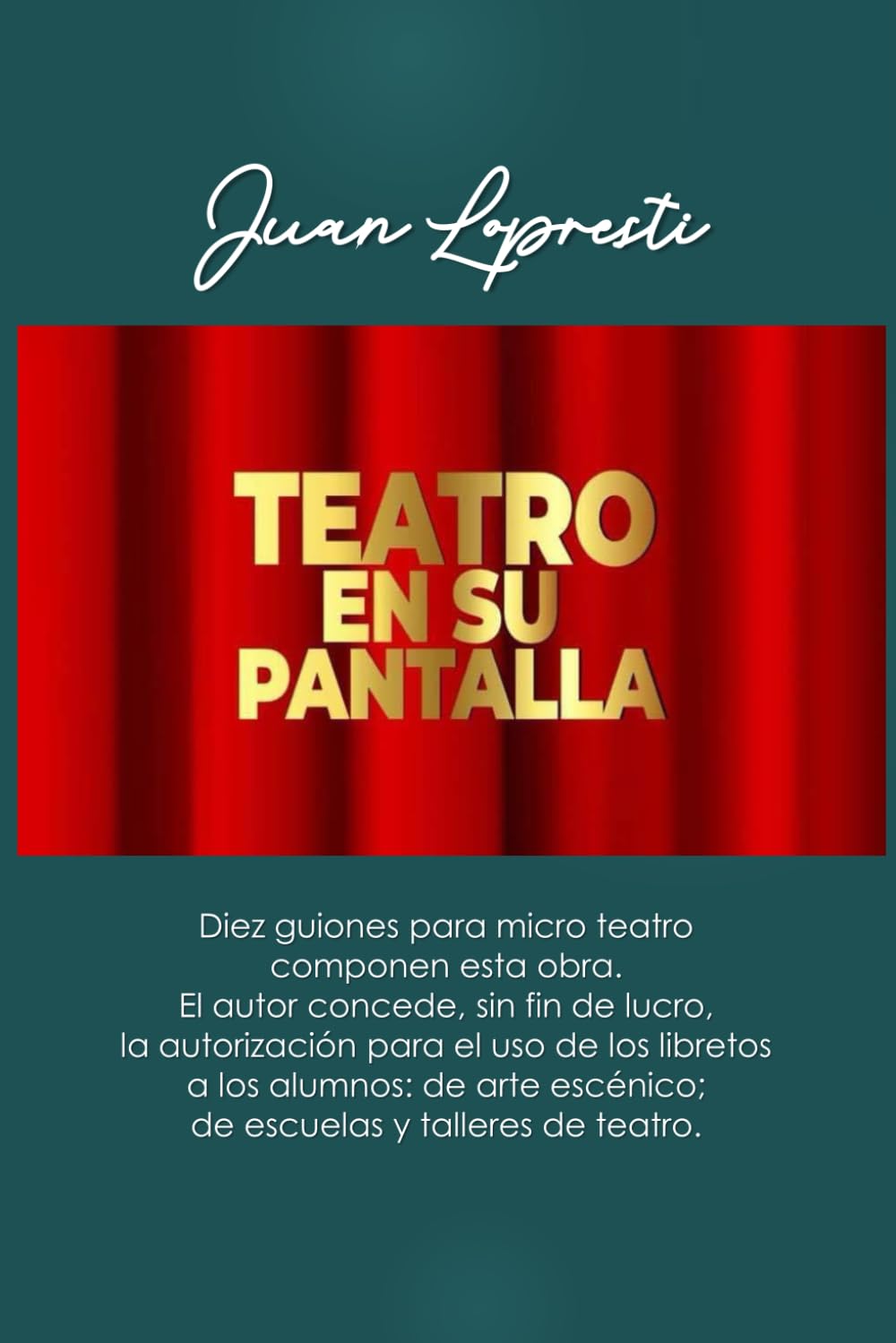 Teatro en su pantalla (Spanish Edition)