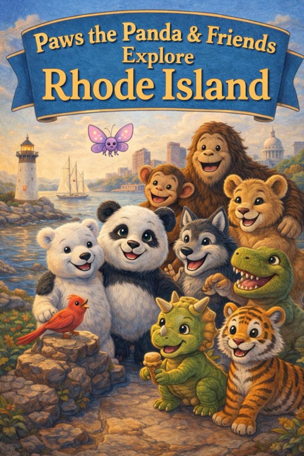 Paws the Panda and Friends: Explore Rhode Island