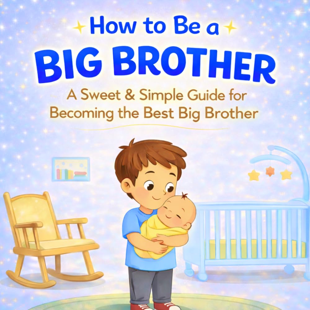How to Be a Big Brother Book for Toddlers Ages 2–5: A Gentle Story About Becoming a Big Brother and Preparing for a New Baby (Big Sibling Books)