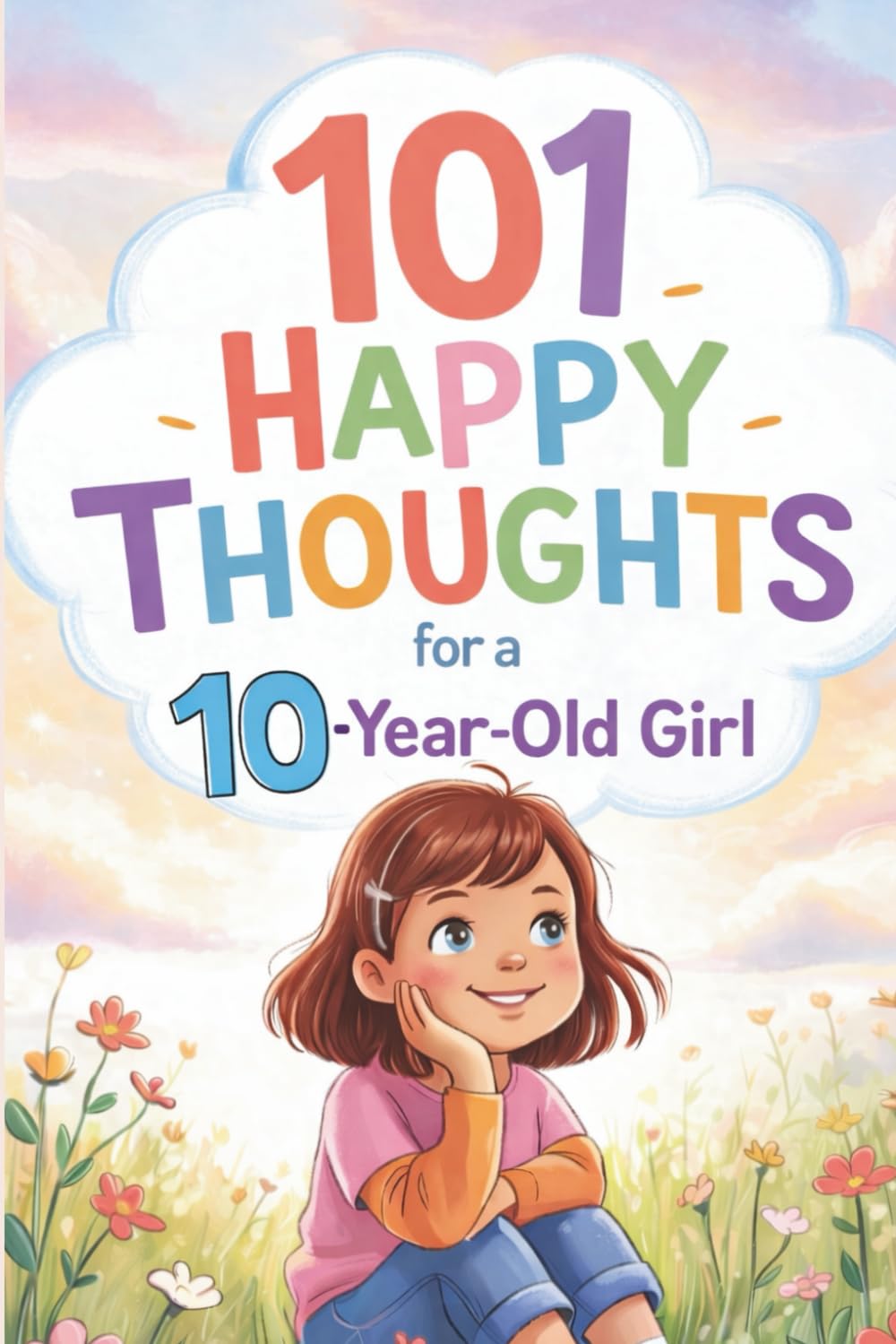 101 Happy Thoughts for a 10-Year-Old Girl: A Special Gift for a 10th Birthday — Filled with Happy and Kind Thoughts