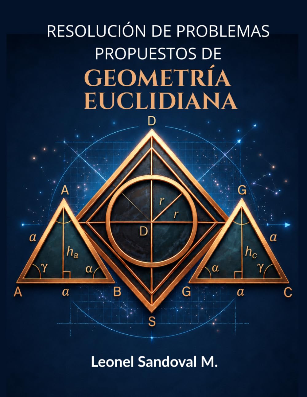RESOLUCIÓN DE PROBLEMAS PROPUESTOS DE GEOMETRÍA EUCLIDIANA (Spanish Edition)