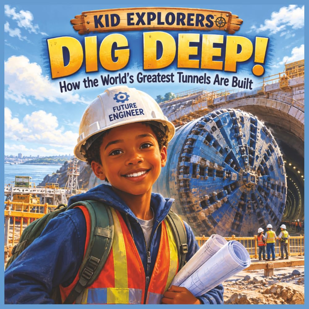 Kid Explorers: Dig Deep!: How the World’s Greatest Tunnels Are Built
