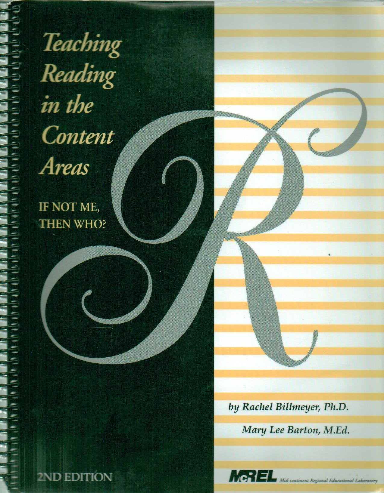 Teaching Reading in the Content Areas: If Not Me, Then Who? 2nd Edition - 4666