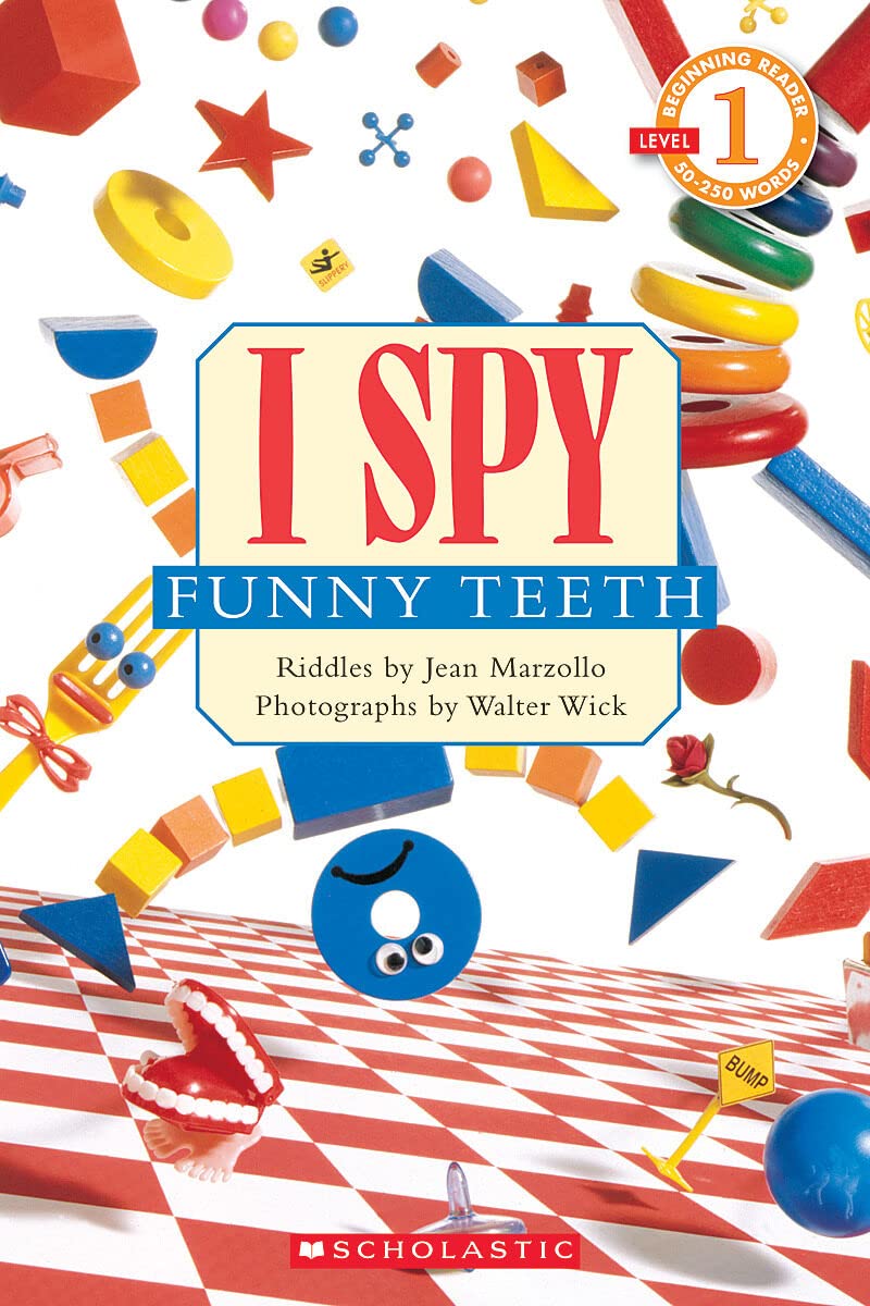 I Spy Funny Teeth (Scholastic Reader, Level 1) - 6201