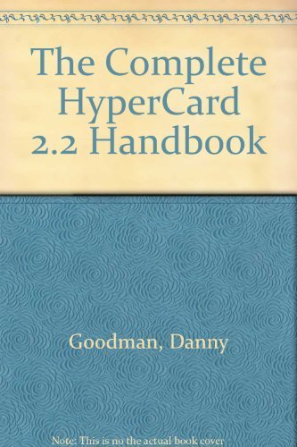 Complete HyperCard 2.2 Handbook - 5915