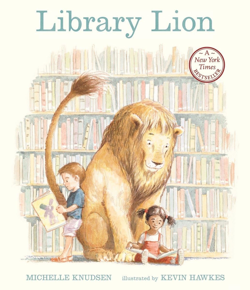 LIBRARY LION - 3579
