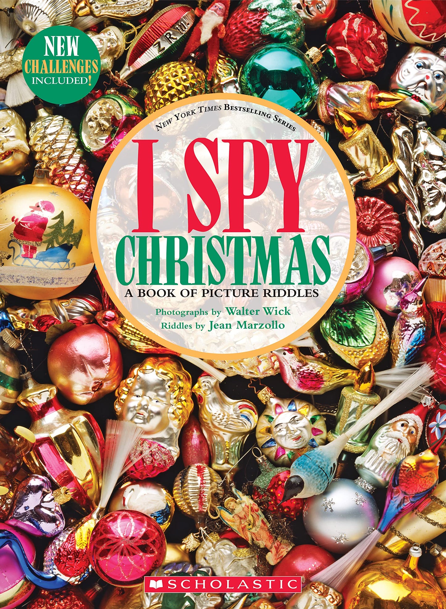 I Spy Christmas: A Book of Picture Riddles - 3916