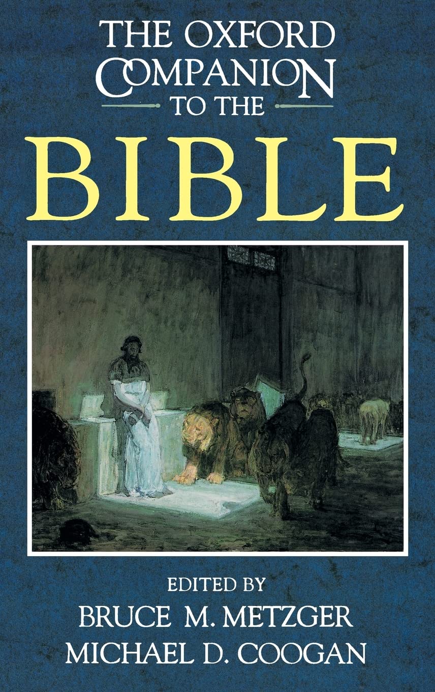 The Oxford Companion to the Bible (Oxford Companions) - 2112