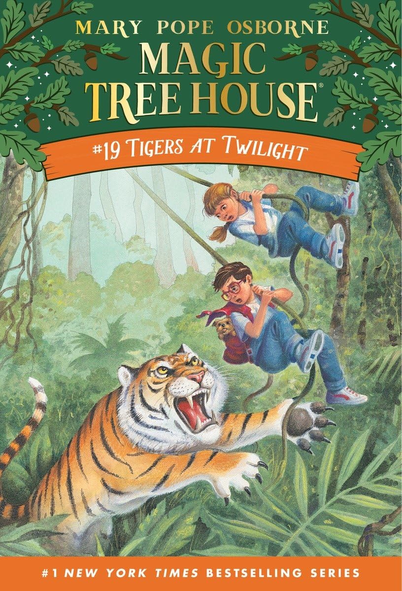 TIGERS AT TWILIGHT (MAGIC TREE H - 1327