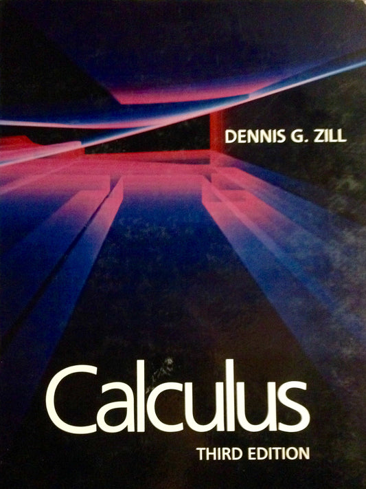 Calculus (Prindle, Weber and Schmidt Series in Mathematics) - 7236