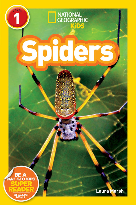 Spiders (National Geographic Kids Readers, Level 1) - 1262